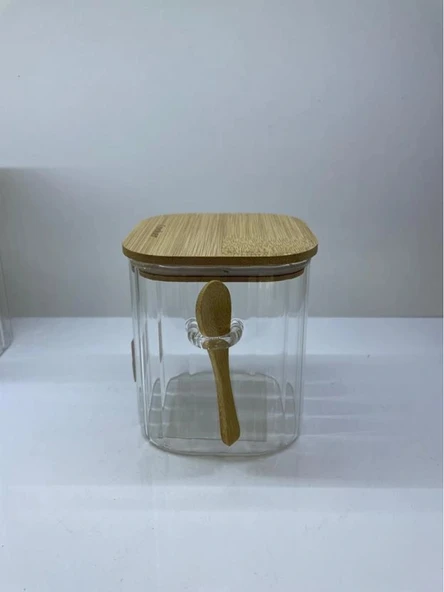 Cooker Cam Kaşıklı Kavanoz 10 Cm ürün görseli 1