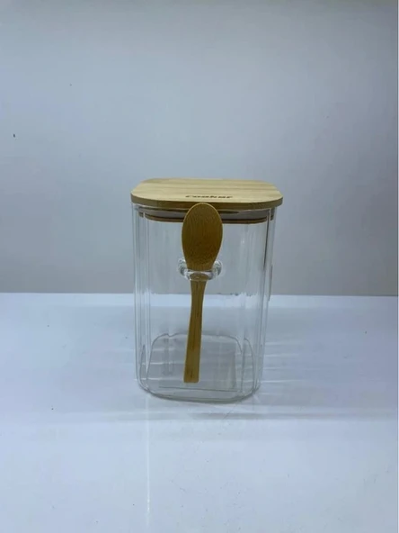 Cooker Cam Kaşıklı Kavanoz 14cm ürün görseli 1