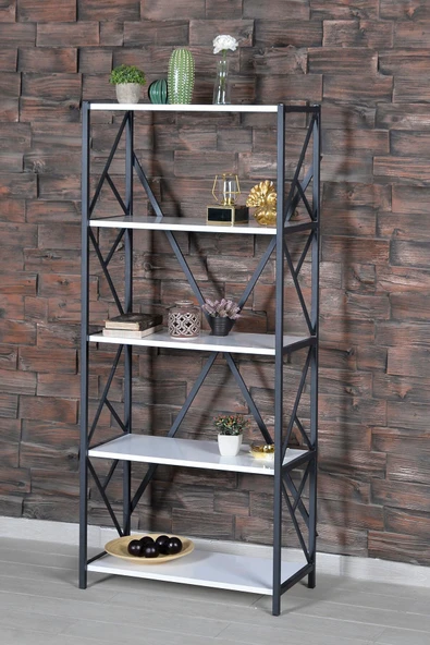 Mavera Home Metal Kitaplık ürün görseli 1