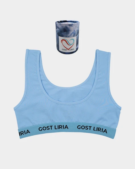 Soft Blue Spor Bralet Mavi ürün görseli 1