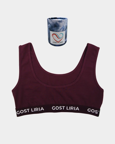 Calm Spor Bralet Bordo ürün görseli 1
