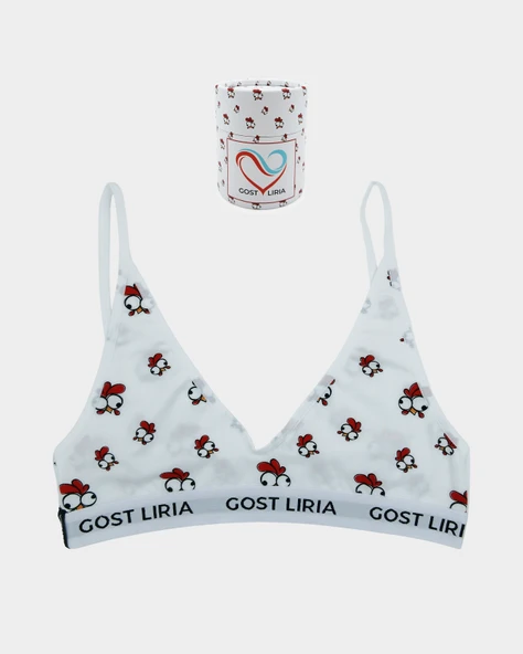 Chickeen Desenli Kadın Bralet ürün görseli 1