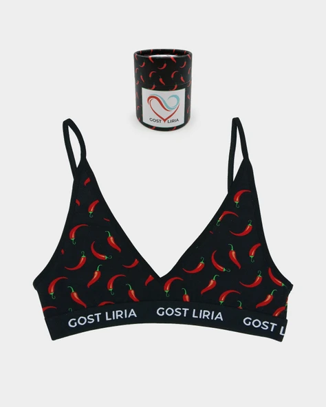Pepper Desenli Kadın Bralet ürün görseli 1