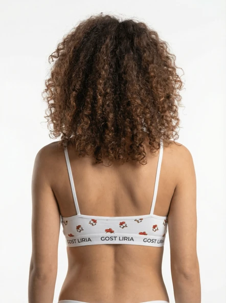 Chickeen Desenli Kadın Bralet - Resim 5