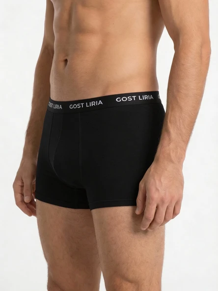 Root Erkek Boxer – 3’lü Paket Siyah - Resim 4