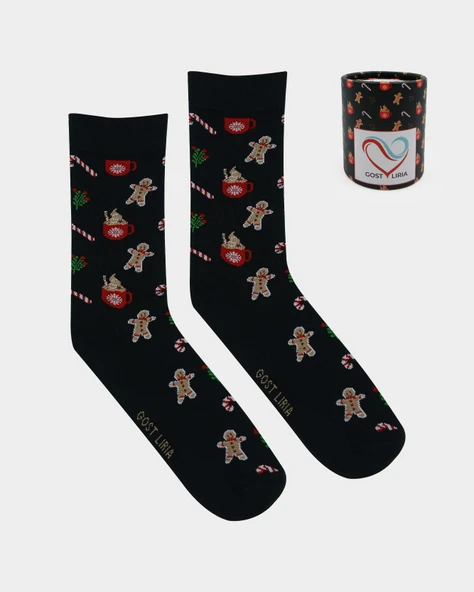 Cookie Socks – Desenli Unisex Soket Çorap ürün görseli 1