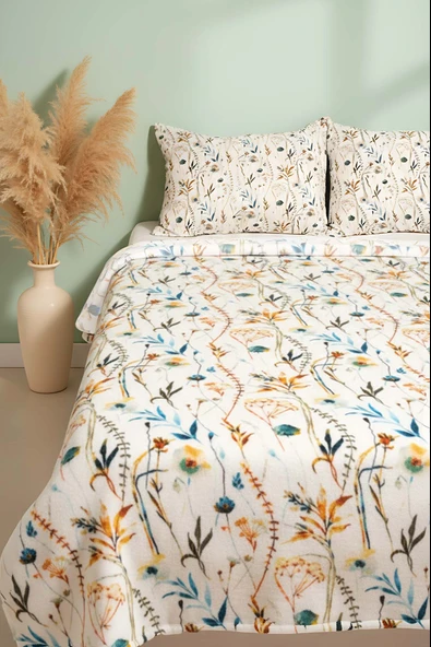 Gardenya Çift Kişilik Peluş Battaniye ürün görseli 1