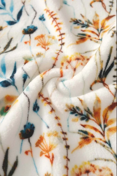 Gardenya Çift Kişilik Peluş Battaniye - Resim 4