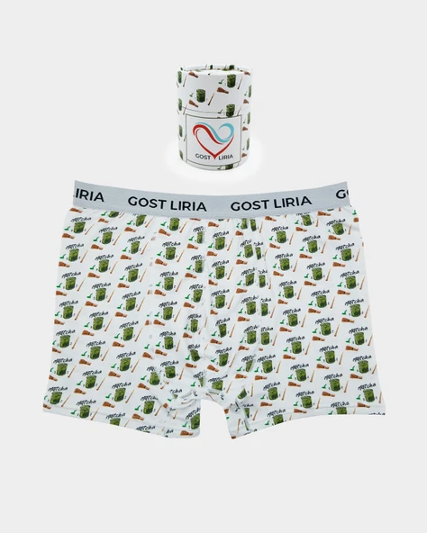 Macha Desenli Erkek Boxer ürün görseli 1
