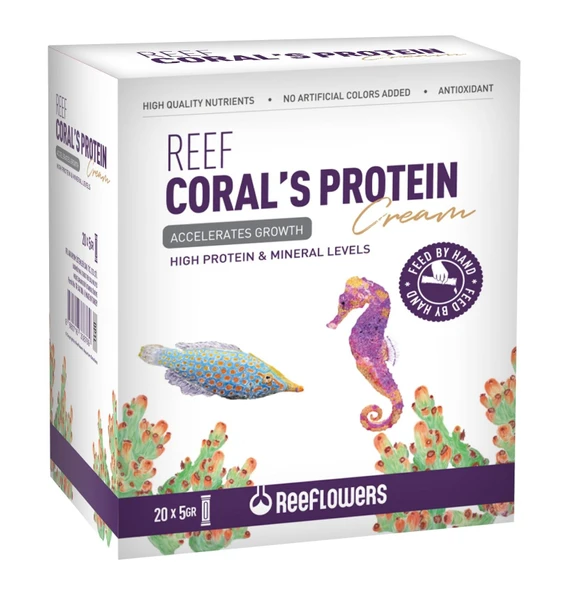 Reeflowers Reef Coral's Protein Cream 5 Gr 20'li Paket ürün görseli 1