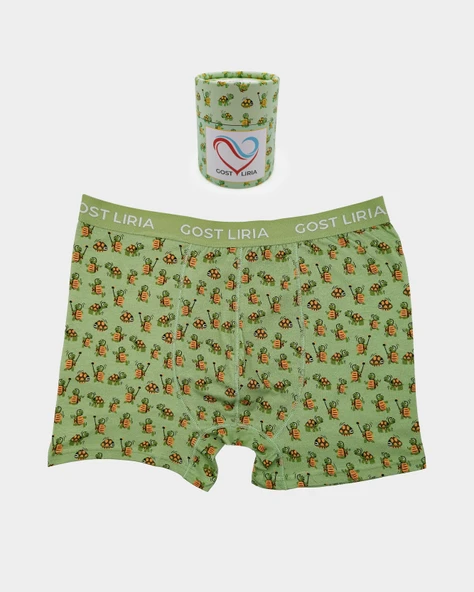 Tortoise Desenli Erkek Boxer ürün görseli 1