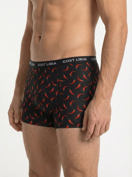 Pepper Desenli Erkek Boxer - Resim 4