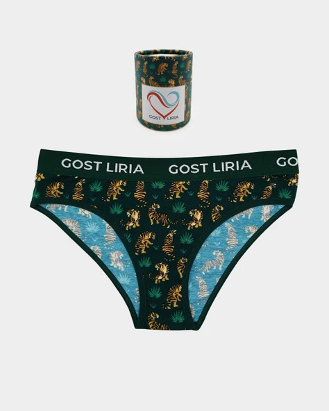 Tiger Desenli Kadın Slip Külot ürün görseli 1