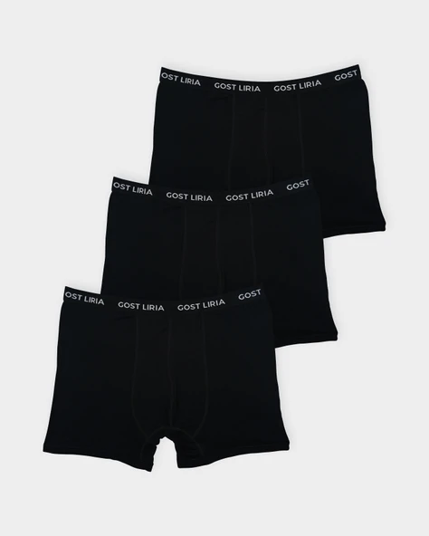 Premium Bambu Erkek Boxer – 3’lü Paket ürün görseli 1