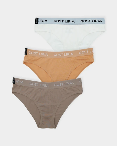 Soil Kadın Slip  3'lü Paket Çok Renkli ürün görseli 1