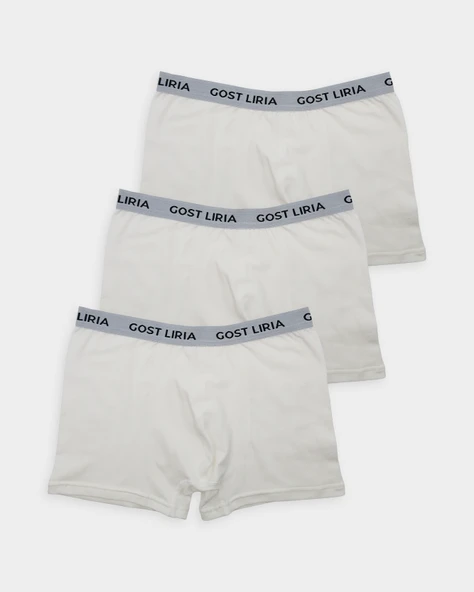 Ivory Erkek Boxer – 3’lü Paket Ekru ürün görseli 1