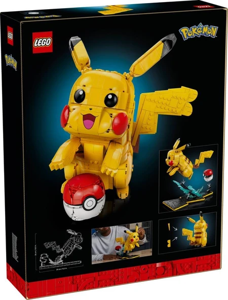 LEGO 72152 Pokemon Pikachu And Pokeball ürün görseli 1