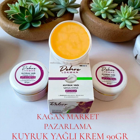 Dehre Lokman kuyruk yağı masaj kremi 90 gr ürün görseli 1