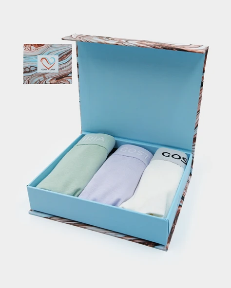 Cheerfull Kadın String Külot  3'lü Paket - Çok Renkli - Resim 2