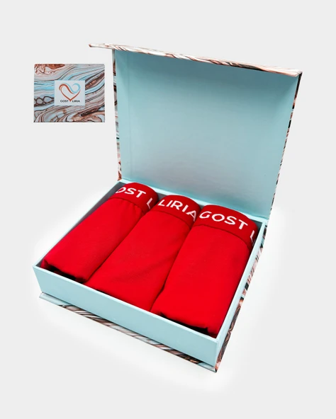 Crimson Kadın String Külot  3 lü Paket - Kırmızı - Resim 2
