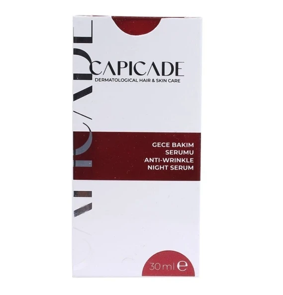 Capicade Anti-Wrinkle Gece Bakım Serumu 30 ml ürün görseli 1