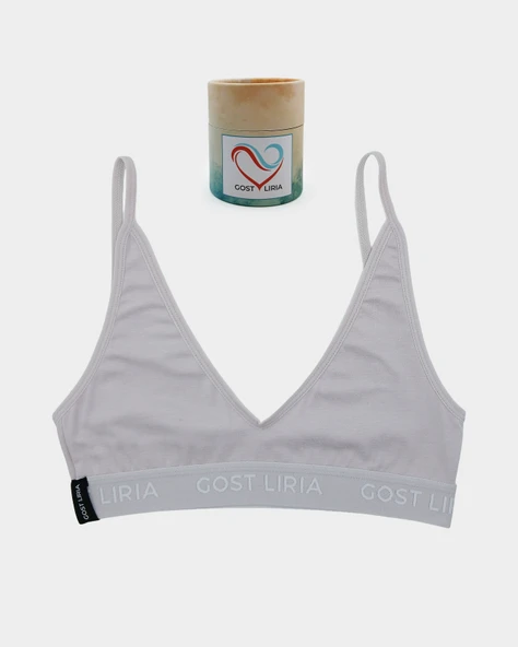 Stone Grey Kadın Bralet  Taş Gri ürün görseli 1