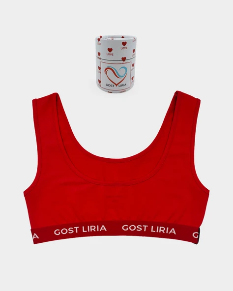 Crimson Spor Bralet Kırmızı ürün görseli 1