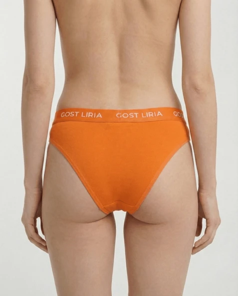 Orange Kadın Slip Külot  Gost Turuncusu - Resim 5