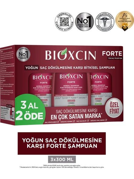 Bioxcin Forte Şampuan 3 Al 2 Öde - Resim 2