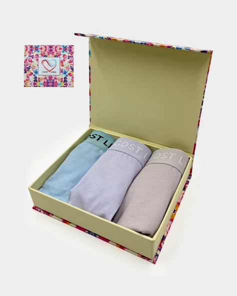 Mono Soft Kadın String Külot  3'lü Paket - Çok Renkli - Resim 2