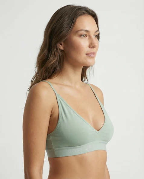 Celadon  Bralet Yeşil - Resim 4
