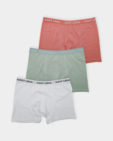 Spring  Erkek Boxer – 3’lü Paket -Çok Renkli ürün görseli 1