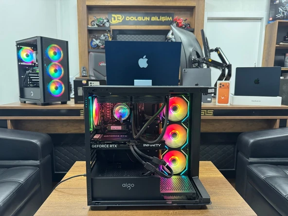 Dolgun Teknoloji 4756 AIGO R5-7500F 32GB 1TB RTX5070 12GB Oyuncu Kasası  ürün görseli 1
