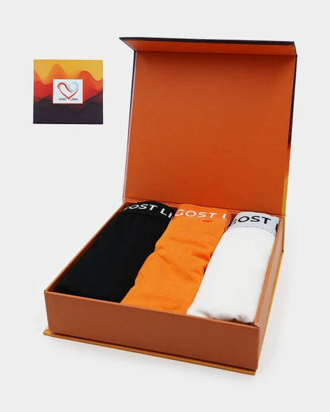 Base Erkek Boxer – 3’lü Paket Çok Renkli - Resim 2