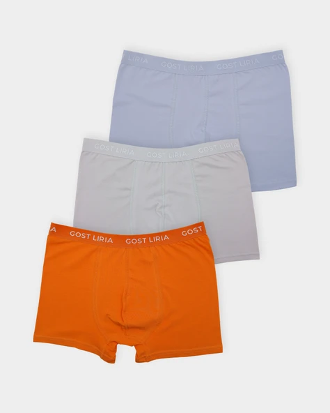 Soft Stone Erkek Boxer – 3’lü Paket -Çok Renkli ürün görseli 1