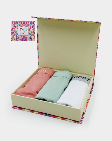 Lime  Kadın String Külot  3'lü Paket - Çok Renkli - Resim 2