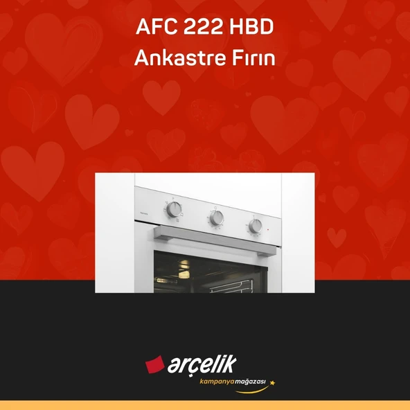 ARÇELİK AFC 222 HBD Ankastre Fırın - Resim 3