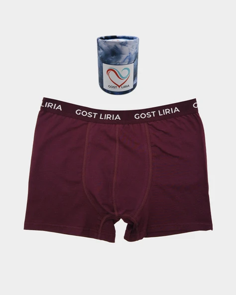 Calm Erkek Boxer Bordo ürün görseli 1