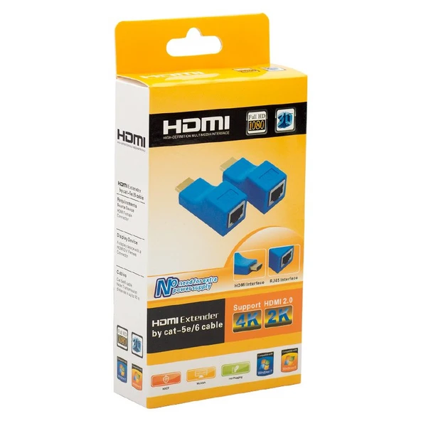 PowerMaster HDMI Extender ürün görseli 1