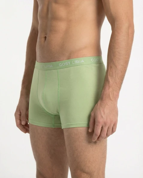 Sage Green Erkek Boxer Yeşil - Resim 4