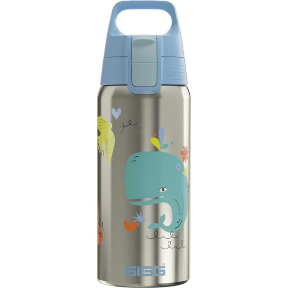 Sigg 6023.30 Therm One 0,5L Çocuk Termos, Whale Friend ürün görseli 1