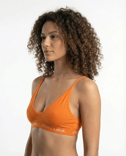 Gost Orange Kadın Bralet Turuncu - Resim 4