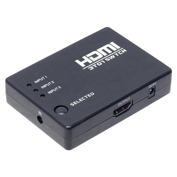 3 Giriş 1 Çıkış HDMI Switcher Toplayıcı PM-6853 ürün görseli 1