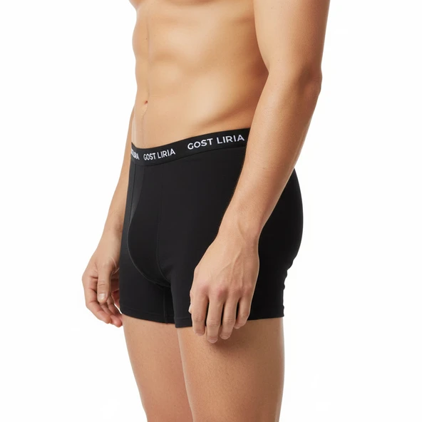 Bambu Erkek Boxer Siyah - Resim 4