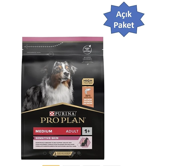 Pro Plan Medium Somonlu 4 kg Orta Irk Yetişkin Köpek Maması - Açık Paket ürün görseli 1