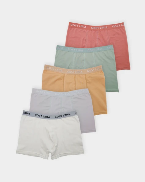 Eva Five Boxer 5'li Paket - Çok Renkli ürün görseli 1