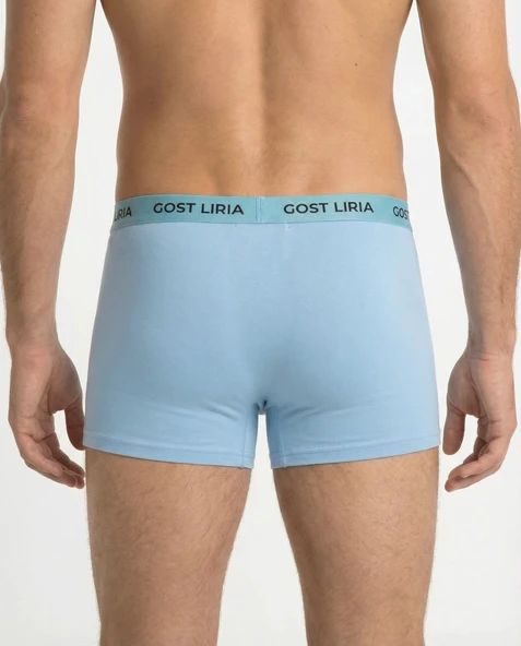 Soft Blue Erkek Boxer Mavi - Resim 5