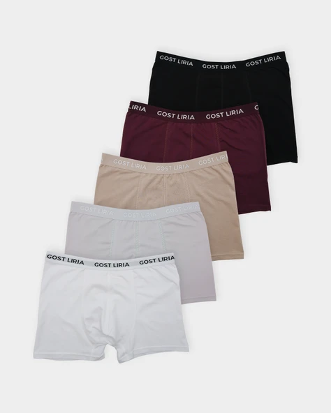 Balance Erkek Boxer 5 li Paket -Çok Renkli ürün görseli 1