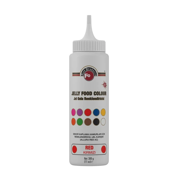 Kırmızı Jel Gıda Boyası 300 gr ürün görseli 1