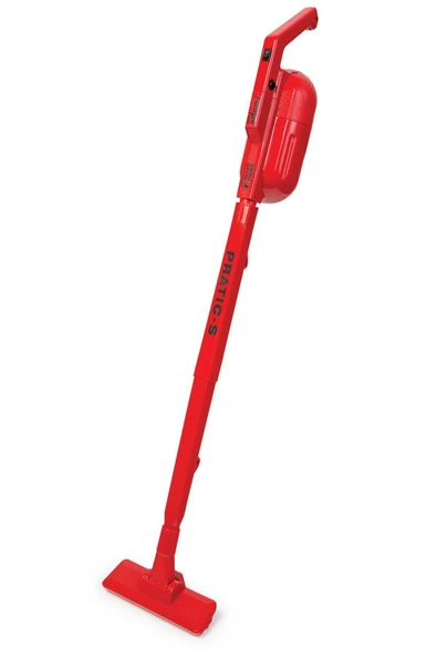 Pratıc-s P1200 Toz Torbasız Dikey Elektrik Süpürgesi Kırmızı ürün görseli 1